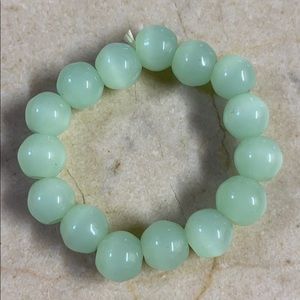 Jade stone bracelet